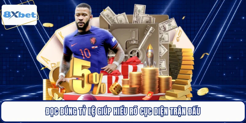 Đọc đúng tỷ lệ giúp hiểu rõ cục diện trận đấu