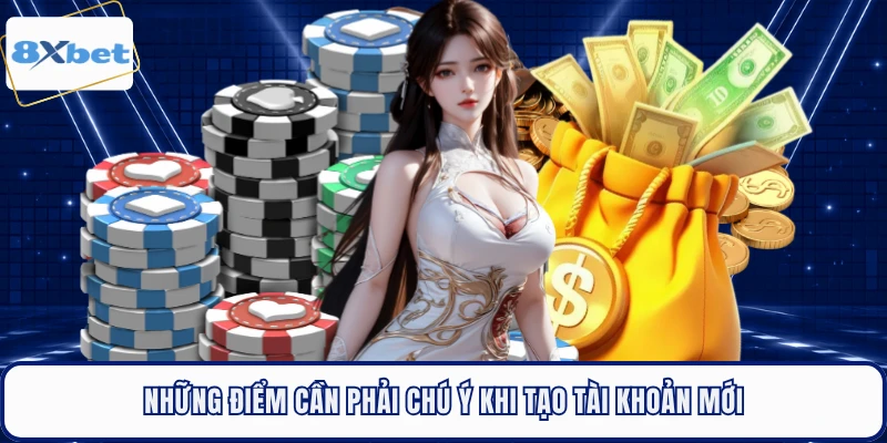 Những điểm cần phải chú ý khi tạo tài khoản mới
